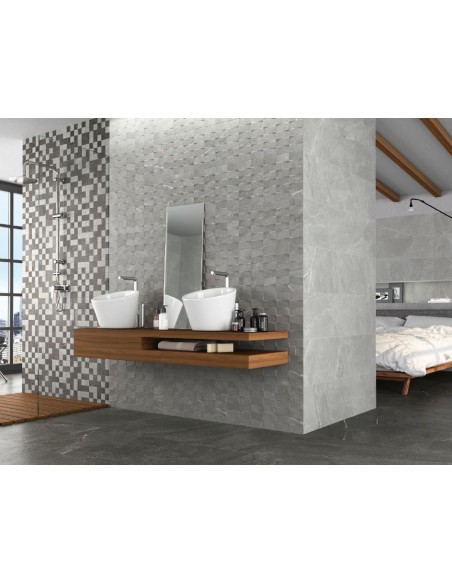 59.5X119.2 MADISON ARGENT RECT