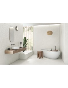 59.5X119.2 DHARA WHITE RECT 2