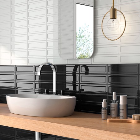 7.5X30 GALLEY BLACK SHINY