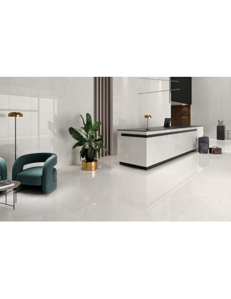 120X120 SKY WHITE  PUL RECT