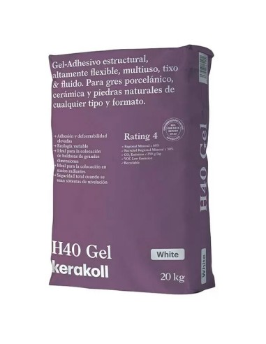 H40 GEL BLANCO